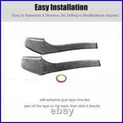 For BMW F80 M3 F82 F83 M4 Interior Seat Back Trim Cover Real Carbon Fiber 4x For BMW F80 M3 F82 F83 M4 Interior Seat Back Trim Cover Real Carbon Fiber 4x