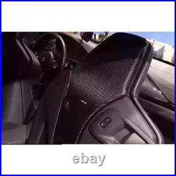 For BMW F80 M3 F82 F83 M4 Interior Seat Back Trim Cover Real Carbon Fiber 4x For BMW F80 M3 F82 F83 M4 Interior Seat Back Trim Cover Real Carbon Fiber 4x