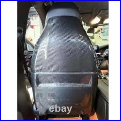 For BMW F90 M5 F95 X5M F96 X6M Dry Carbon Fiber Interior Seat Back Cover Trims