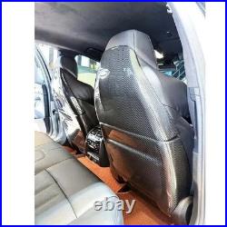 For BMW F90 M5 F95 X5M F96 X6M Dry Carbon Fiber Interior Seat Back Cover Trims