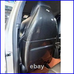 For BMW F90 M5 F95 X5M F96 X6M Dry Carbon Fiber Interior Seat Back Cover Trims