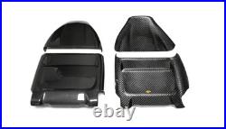 For BMW F90 M5 F95 X5M F96 X6M Dry Carbon Fiber Interior Seat Back Cover Trims