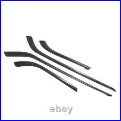For BMW M4 F82 F83 Dry Carbon Fiber Interior Car Door Panel Decorative Trim Sets