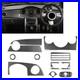 For BMW Mini Cooper R50 R53 2005-06 Interior Accessories Kit 13Pcs Carbon Fiber