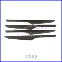 For BMW X5 2014-2018 Real Carbon Fiber Interior Door Panel Decor Trim