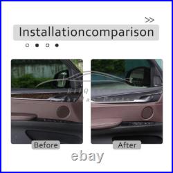 For BMW X5 2014-2018 Real Carbon Fiber Interior Door Panel Decor Trim For BMW X5 2014-2018 Real Carbon Fiber Interior Door Panel Decor Trim
