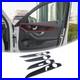 For Benz C GLC Class W205 X253 14-20 Interior Door Panel Cover Carbon Fiber Trim