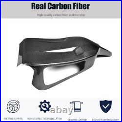 For Benz W204 C63 AMG 2008-2012 1 Pair Real Carbon Fiber Seat Back Trim Covers
