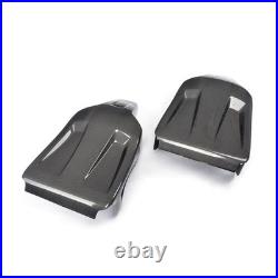 For Benz W204 C63 AMG 2008-2012 1 Pair Real Carbon Fiber Seat Back Trim Covers