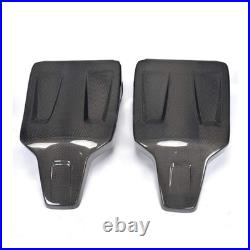 For Benz W204 C63 AMG 2008-2012 1 Pair Real Carbon Fiber Seat Back Trim Covers