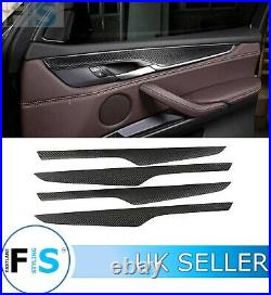 For Bmw Genuine Carbon Fibre Interior Door Sill Panel Cover Trim X5 F15 13-18
