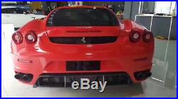 For Ferrari430 HM Style Carbon Fiber Front Lip Diffuser Side Skirt Body Kit