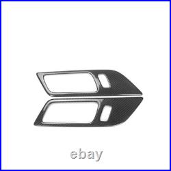 For Ford Mustang 15-21 10PCS Carbon Fiber Interior Decal Sticker Cover Trims RHD