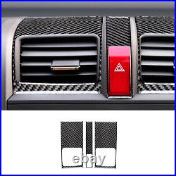 For Honda CR-V CRV Carbon Fiber Interior Center Control Full Set Trim Cover 2007