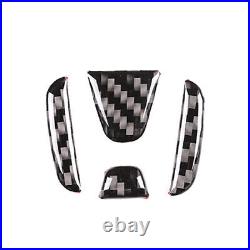 For Honda CR-V CRV Carbon Fiber Interior Center Control Full Set Trim Cover 2007