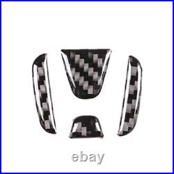 For Honda CR-V CRV Carbon Fiber Interior Center Control Full Set Trim Cover 2007