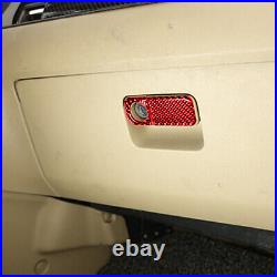 For Honda CR-V CRV Carbon Fiber Interior Center Control Full Set Trim Cover 2007