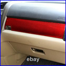 For Honda CR-V CRV Carbon Fiber Interior Center Control Full Set Trim Cover 2007 For Honda CR-V CRV Carbon Fiber Interior Center Control Full Set Trim Cover 2007