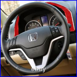 For Honda CR-V CRV Carbon Fiber Interior Center Control Full Set Trim Cover 2007 For Honda CR-V CRV Carbon Fiber Interior Center Control Full Set Trim Cover 2007