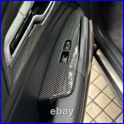 For Kia Sportage NQ5 Carbon Fibre Gear Shift Panel Cover Window Lift Switch Trim For Kia Sportage NQ5 Carbon Fibre Gear Shift Panel Cover Window Lift Switch Trim