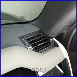 For Land Rover Defender 90 110 2020+ RHD Carbon Fiber Side Air Vent Outlet Cover