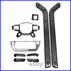 For Land Rover Defender L663 90 110 Carbon Fiber Interior Trim Kit Cover 2020+