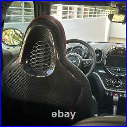 For MINI JCW F54 F55 F60 Genuine Gloss Carbon Fiber Interior Seat Back Covers For MINI JCW F54 F55 F60 Genuine Gloss Carbon Fiber Interior Seat Back Covers