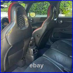 For MINI JCW F54 F55 F60 Genuine Gloss Carbon Fiber Interior Seat Back Covers For MINI JCW F54 F55 F60 Genuine Gloss Carbon Fiber Interior Seat Back Covers