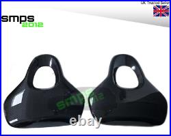 For MINI JCW F54 F55 F60 Genuine Gloss Carbon Fiber Interior Seat Back Covers For MINI JCW F54 F55 F60 Genuine Gloss Carbon Fiber Interior Seat Back Covers
