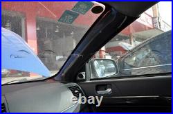 For Mitsubishi Evolution X EVO 10 08Up Interior A Pillar Panel Trim Carbon Fiber