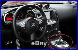 For Nissan 09+ 370Z Z34 Carbon Fiber Gear Surround Cover Interior kits