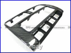 For Nissan S14 SILVIA RHD Carbon Fiber Interior Air Con Surround Trim Parts