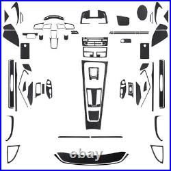 For Porsche 718 2016-2022 Full set of interior stickers Trim Carbon Fiber cover