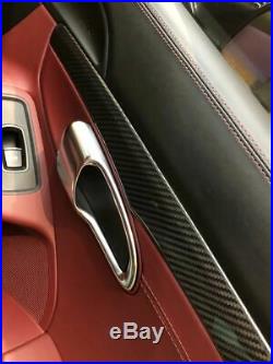 For Porsche 718 Boxter 981 982 Cayman Carbon Fiber Full Interior Trim 2014-2018
