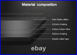 For Toyota Camry Qty6 Carbon Fiber Interior Gear Shift Panel Cover Trim Type A
