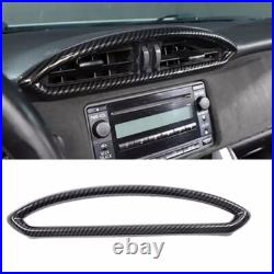 For Toyota GT86 Scion FR-S Subaru BRZ 6Pcs Carbon Fiber Interior Trim Cover Set
