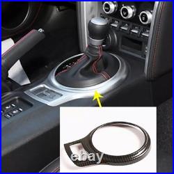 For Toyota GT86 Scion FR-S Subaru BRZ 6Pcs Carbon Fiber Interior Trim Cover Set