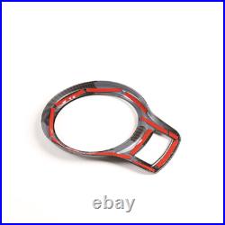 For Toyota GT86 Scion FR-S Subaru BRZ 6Pcs Carbon Fiber Interior Trim Cover Set