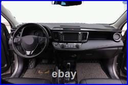 For Toyota RAV4 2016-2018 ABS Carbon Fiber Interior Decoration Cover Trim 19Pcs