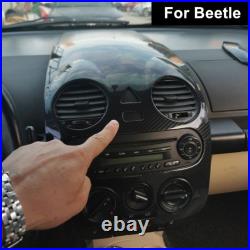 For VW Beetle 20012011 Carbon Fiber Car Interior Center Console Panel Cover