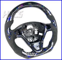 Ford Fiesta 2019 MK8 Interior Accessories Carbon Fiber Steering Wheel Custom