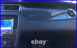Ford Mustang 2013 2014 Shelby Gt 500 St Interior Real Carbon Dash Trim Kit Set