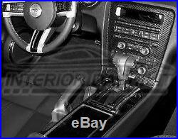 Ford Mustang Gt 500 Shelby Interior Real Carbon Fiber Dash Trim Kit 12 2013 2014