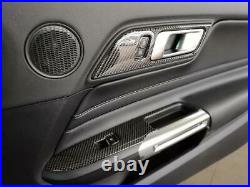 Ford Mustang Gt350 Gt 350 500 Interior Real Carbon Dash Trim Kit 2015 2016 2017