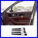 Forged Carbon Fiber Interior Door Panel Cover Trim For Porsche Panamera 17-21