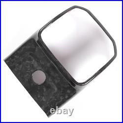 Forged Carbon Fiber Interior Rear Air Vent Cover Trim For Porsche Macan 2014-22