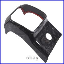 Forged Carbon Fiber Interior Rear Air Vent Cover Trim For Porsche Macan 2014-22