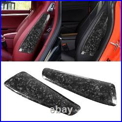 Forged Carbon Fiber Interior Seat side panel cover For Porsche 911/718 2016-19