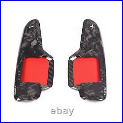 Forged Carbon Fiber interior Paddle Shifter Trim Cover For Corvette C8 2020-2024