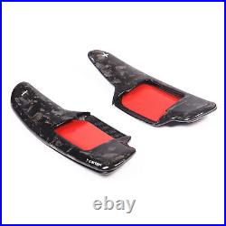 Forged Carbon Fiber interior Paddle Shifter Trim Cover For Corvette C8 2020-2024